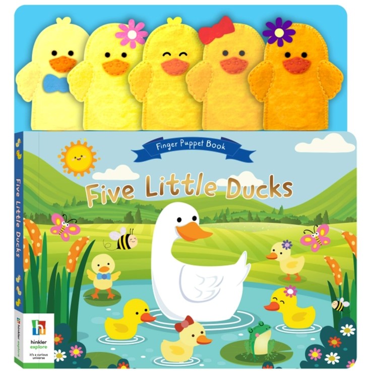 "Hinkler" - Finger Puppet Book - Five Little Ducks