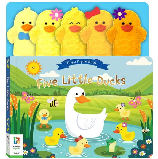 "Hinkler" - Finger Puppet Book - Five Little Ducks