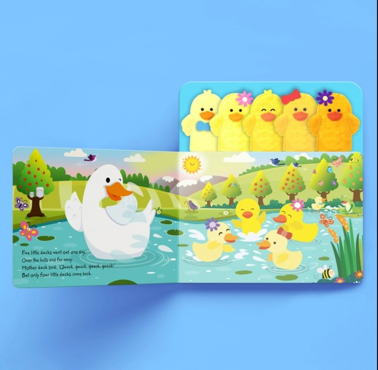 "Hinkler" - Finger Puppet Book - Five Little Ducks