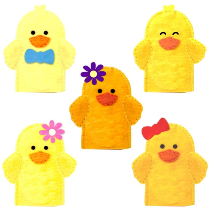 "Hinkler" - Finger Puppet Book - Five Little Ducks
