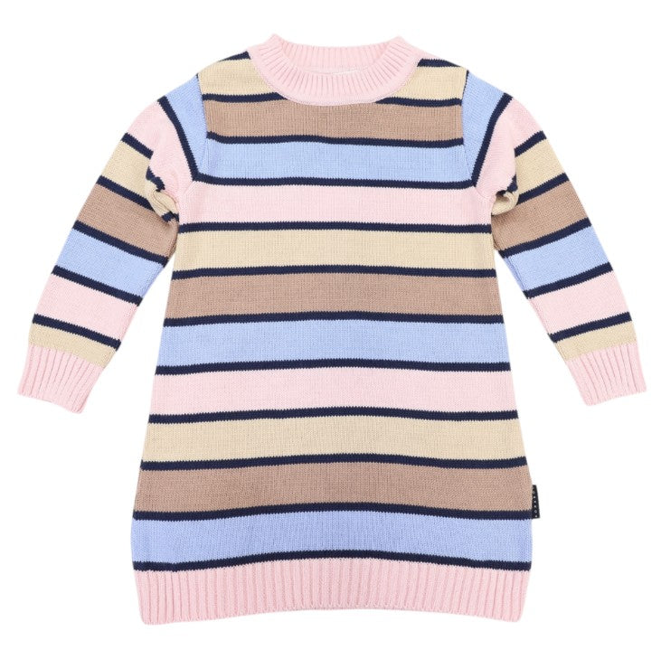 "Korango" - Knit Stripe Dress