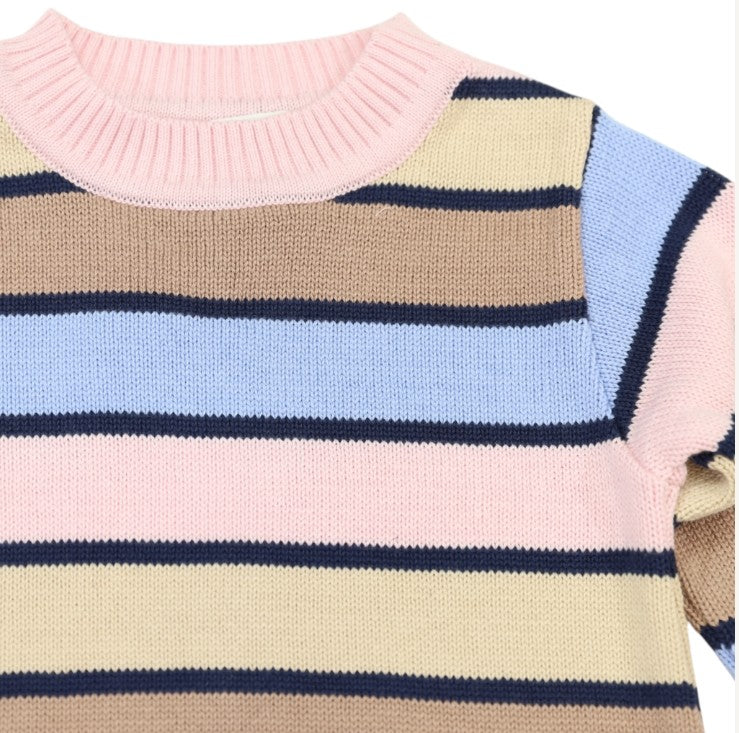 "Korango" - Knit Stripe Dress