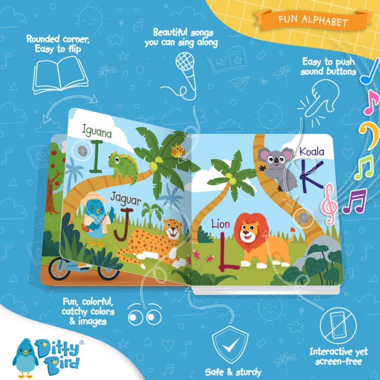 "Ditty Bird" - Sound Books - ABC