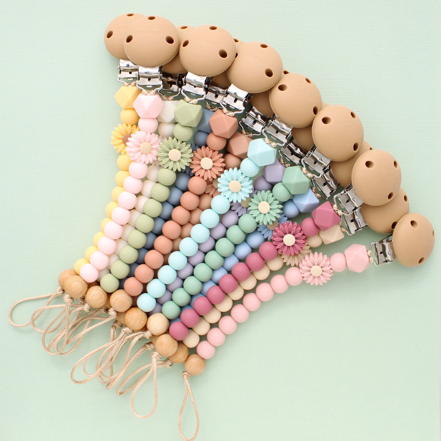 "Nature Bubz" - Spring Daisy Dummy Clips”