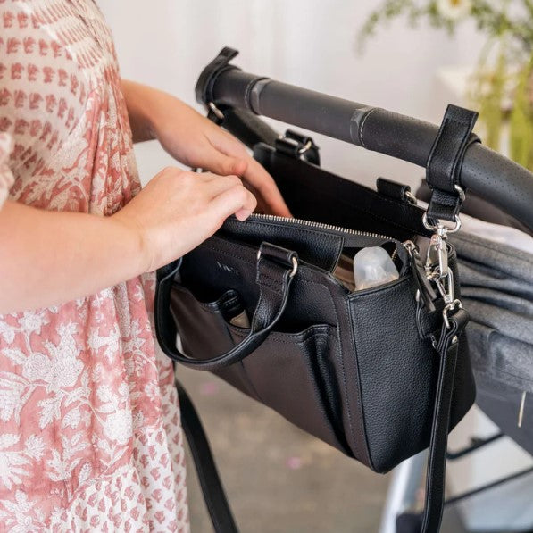 "VANCHI" - Amelia Convertible Pram Caddy - Black