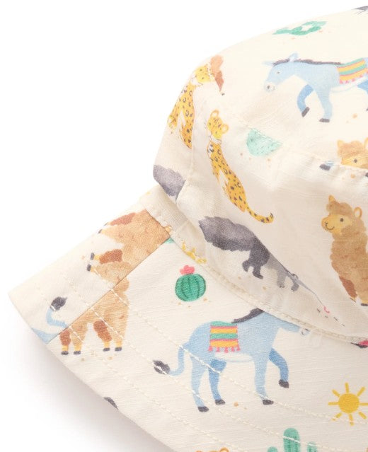 "Purebaby" - Animal Fiesta Bucket Hat