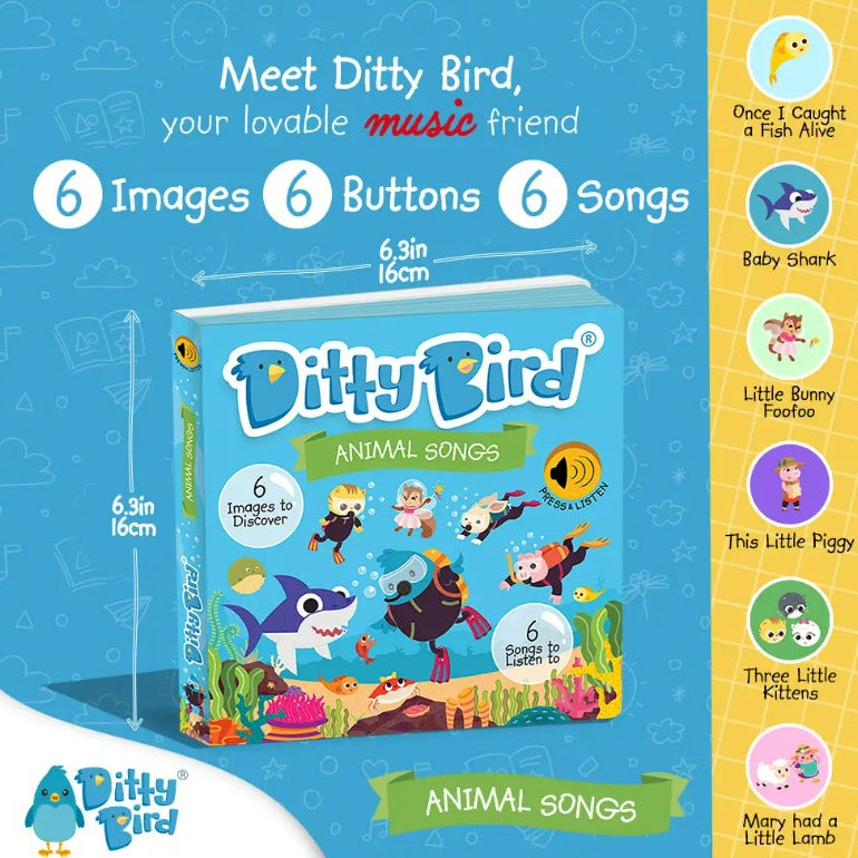 "Ditty Bird" - Sound Books - Animal Songs