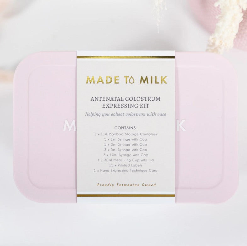 "Made to Milk" - Antenatal Colostrum Expressing Kit