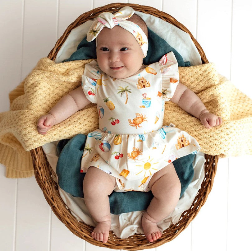 "Snuggle Hunny" - Dress - Beach Fun