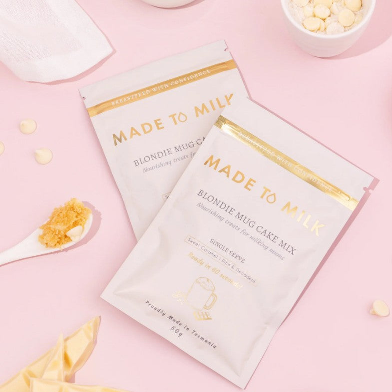 "Made to Milk" - Blondie Mug Cake Mix (SINGLE SERVE)