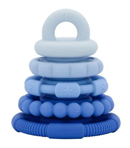 "Jellystone Designs" - Rainbow Stacker & Teething Toy