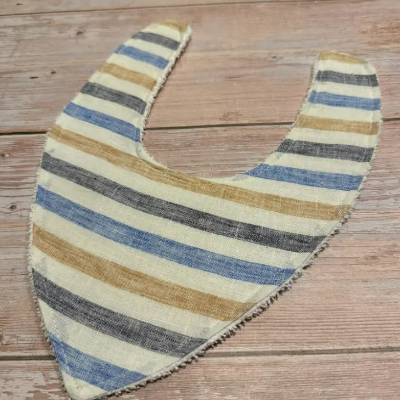 "Finished with a Kiss” - Handmade Baby Bibs