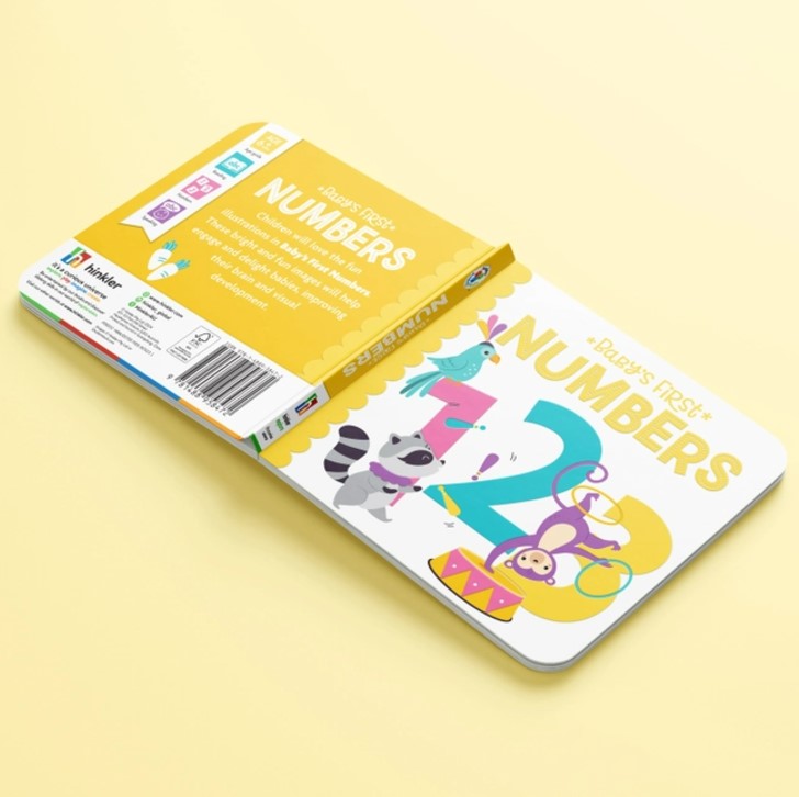 "Hinkler" - Baby's First Numbers Book