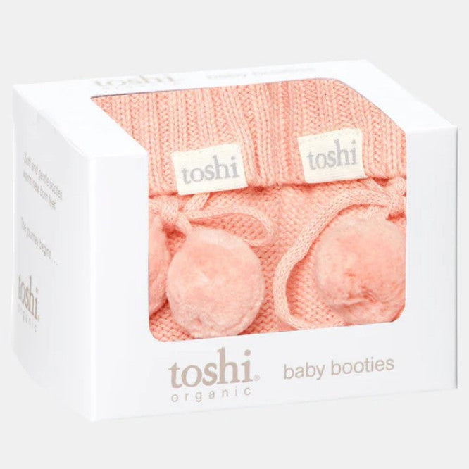 "Toshi" - Organic Booties (000)