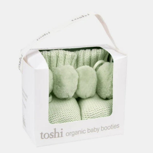 "Toshi" - Organic Booties (000)