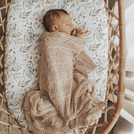 "Bambella Designs" - Waterproof Bassinet Sheets