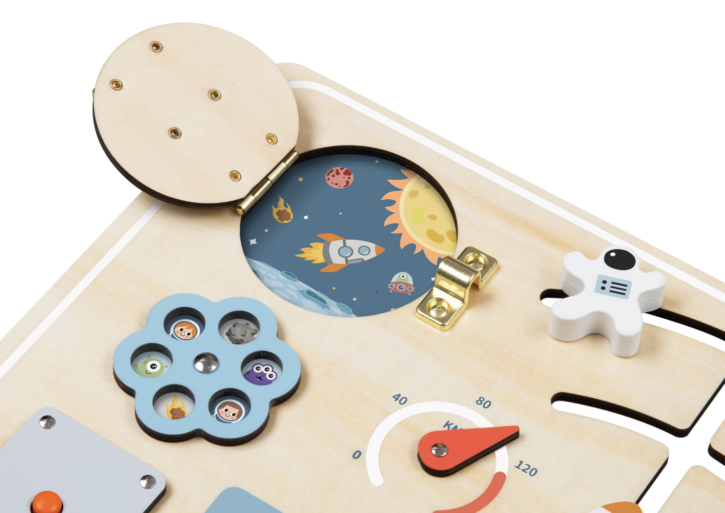 "Tooky Toys" - Busy Board - Space