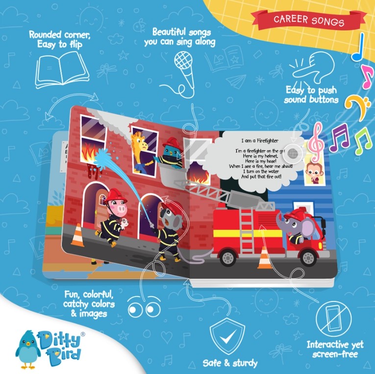 "Ditty Bird" - Sound Books - Career Songs