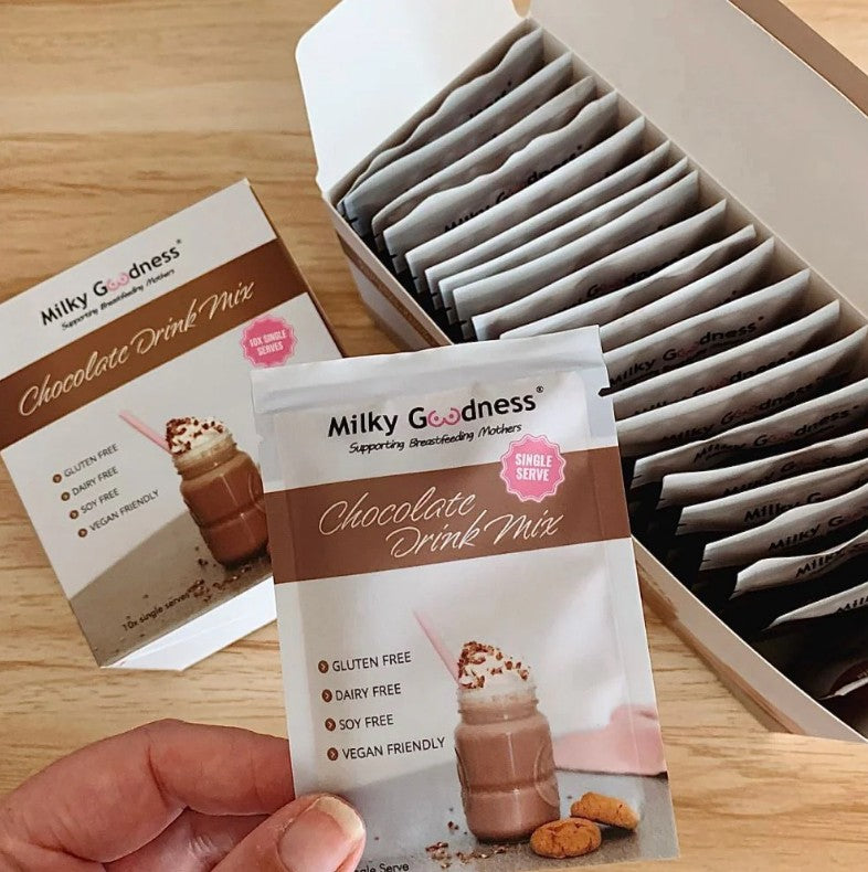"Milky Goodness" - 10 Pack Single Serve Chocolate Drink Mix
