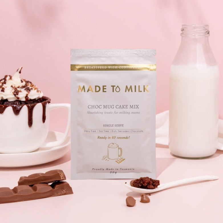 "Made to Milk" - Deluxe Mug Cake Mix (SINGLE SERVE)