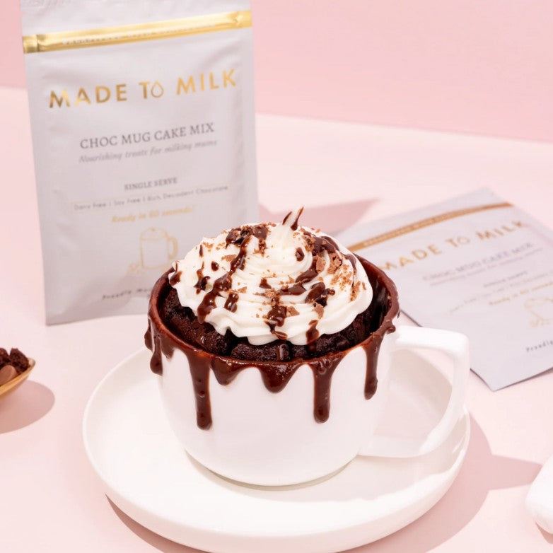 "Made to Milk" - Deluxe Mug Cake Mix (SINGLE SERVE)