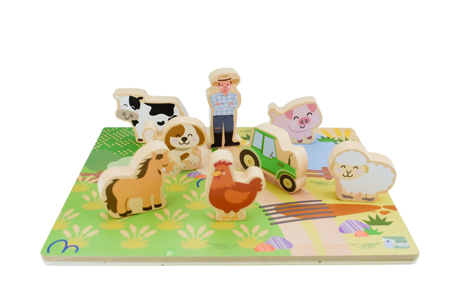 "Koala Dream" - Chunky Puzzle - Aussie Farm Animals