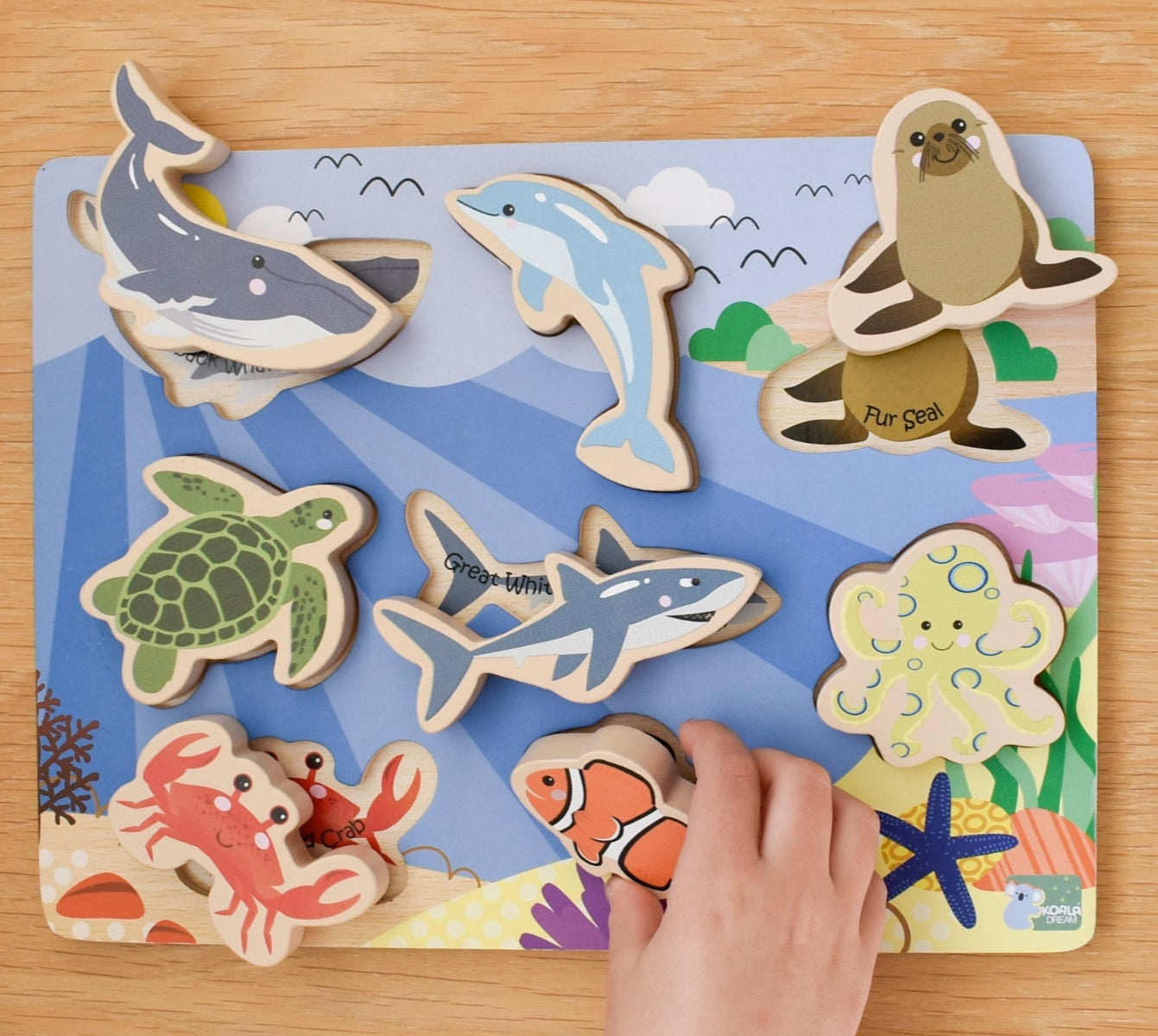 "Koala Dream" - Chunky Puzzle - Sea Animals