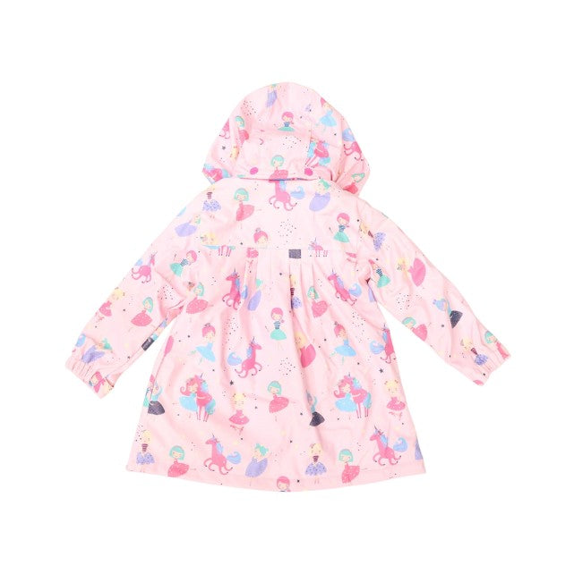 "Korango" - Raincoat - Dancing Unicorn (Pink)