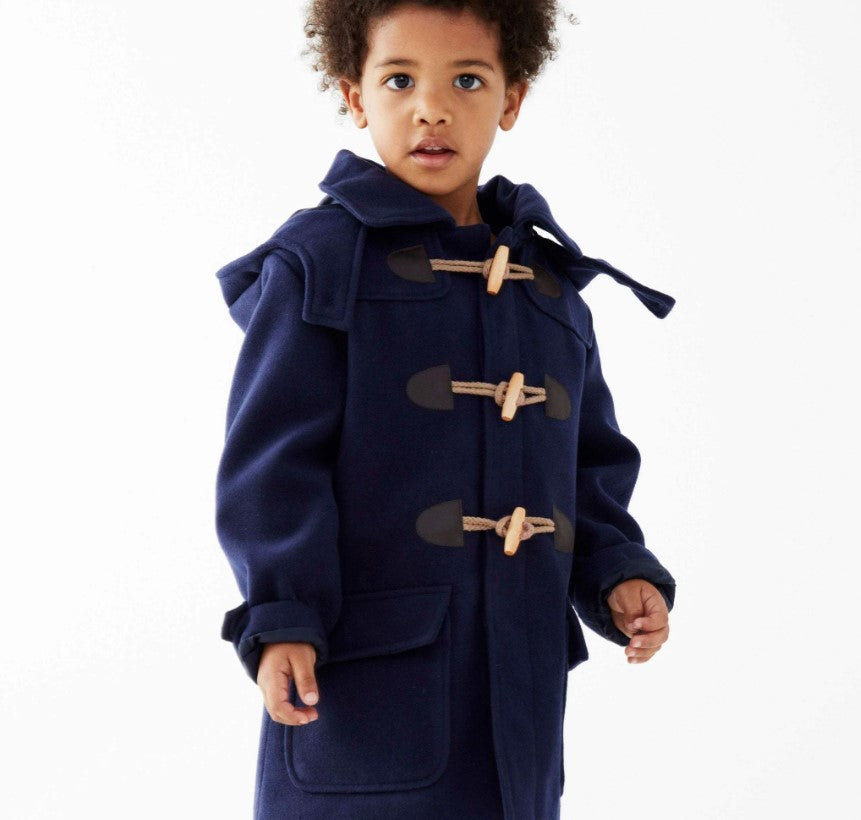 "Korango" - Duffle Overcoat - Navy