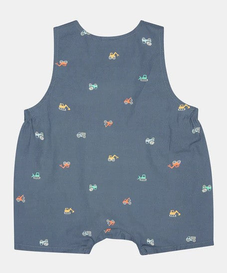 "Toshi" - Romper - Diggers