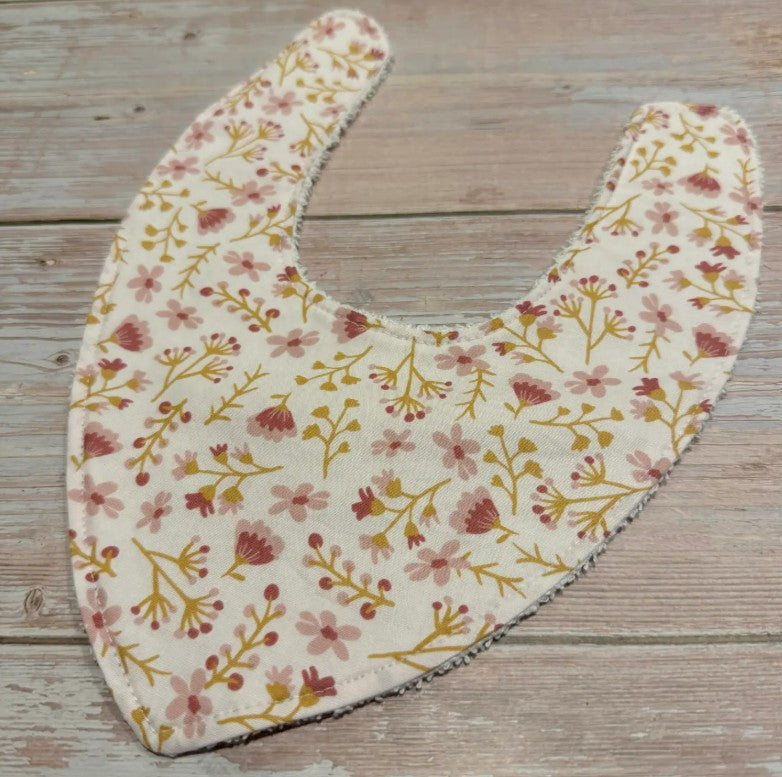 "Finished with a Kiss” - Handmade Baby Bibs