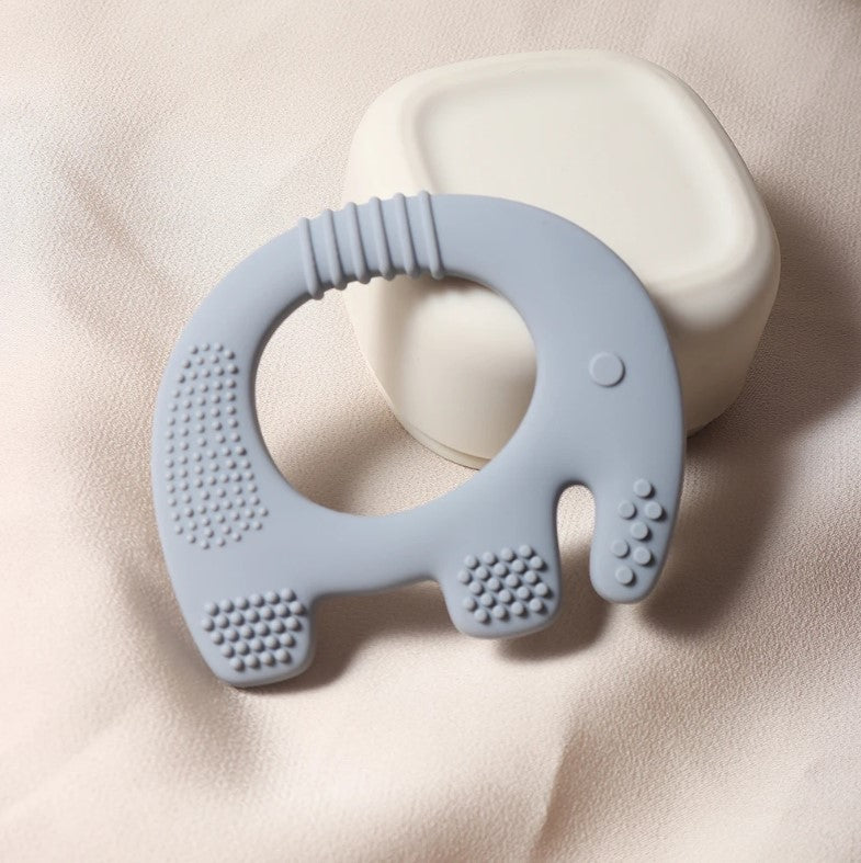 "Silicone Elephant Teethers"