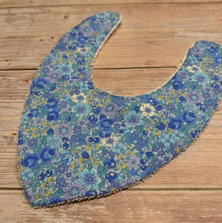 "Finished with a Kiss” - Handmade Baby Bibs