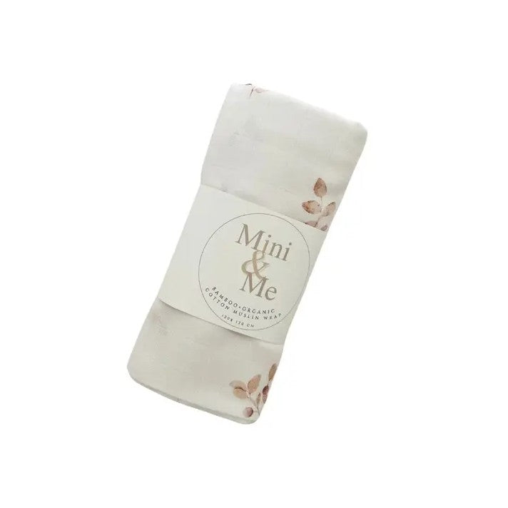 "Mini & Me" - Bamboo Muslin Swaddle