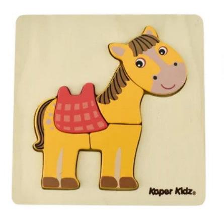 "Kaper Kidz" - Farm Chunky Puzzles (Assorted)