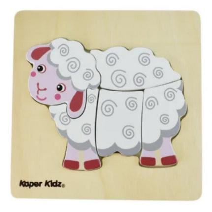 "Kaper Kidz" - Farm Chunky Puzzles (Assorted)
