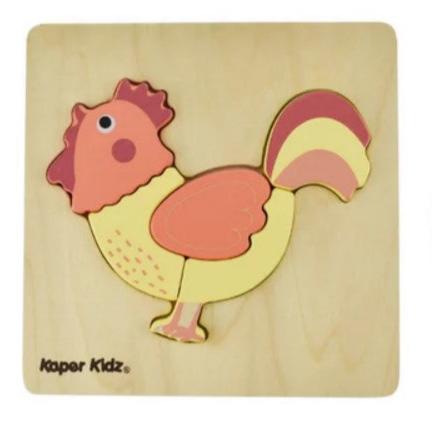 "Kaper Kidz" - Farm Chunky Puzzles (Assorted)