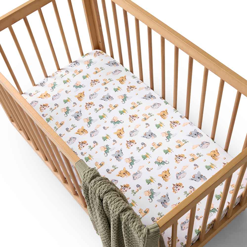 "Snuggle Hunny" - Fitted Cot Sheets