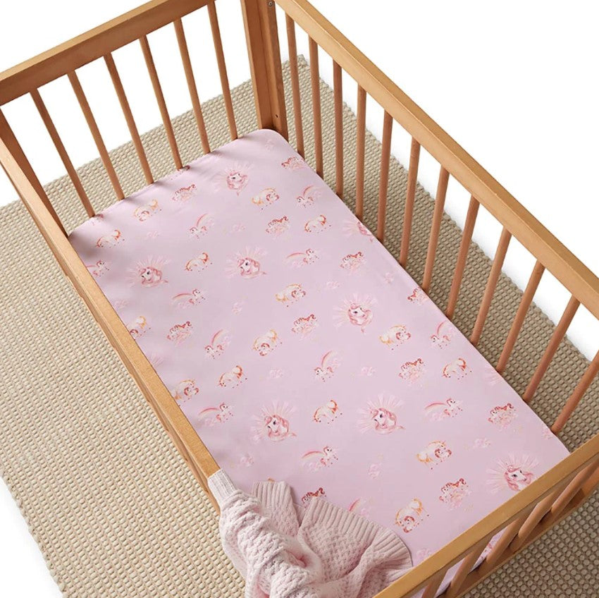 "Snuggle Hunny" - Fitted Cot Sheets