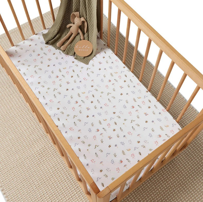 "Snuggle Hunny" - Fitted Cot Sheets