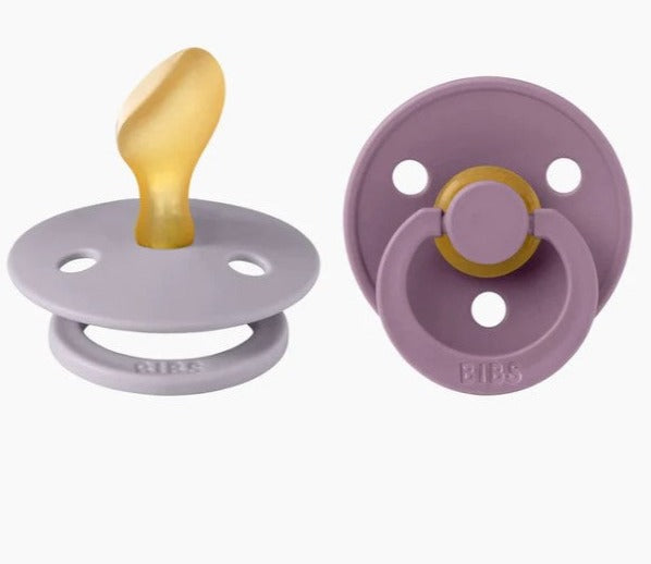 "BIBS" - Colour (Anatomical) Range Pacifiers - Size 2
