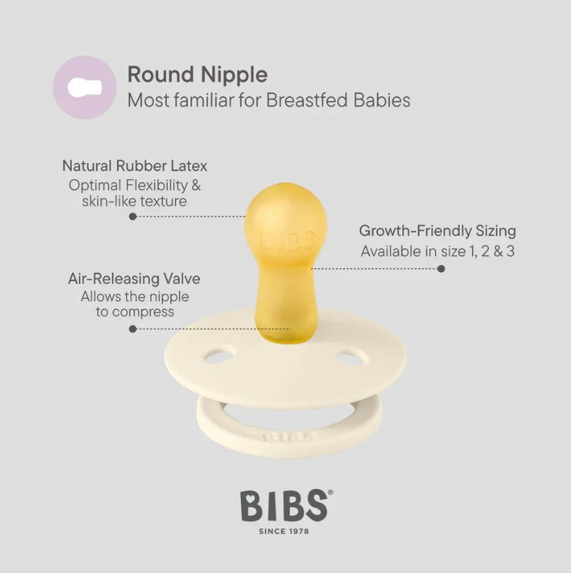 "BIBS" - Fusion Colour Range - Size 3