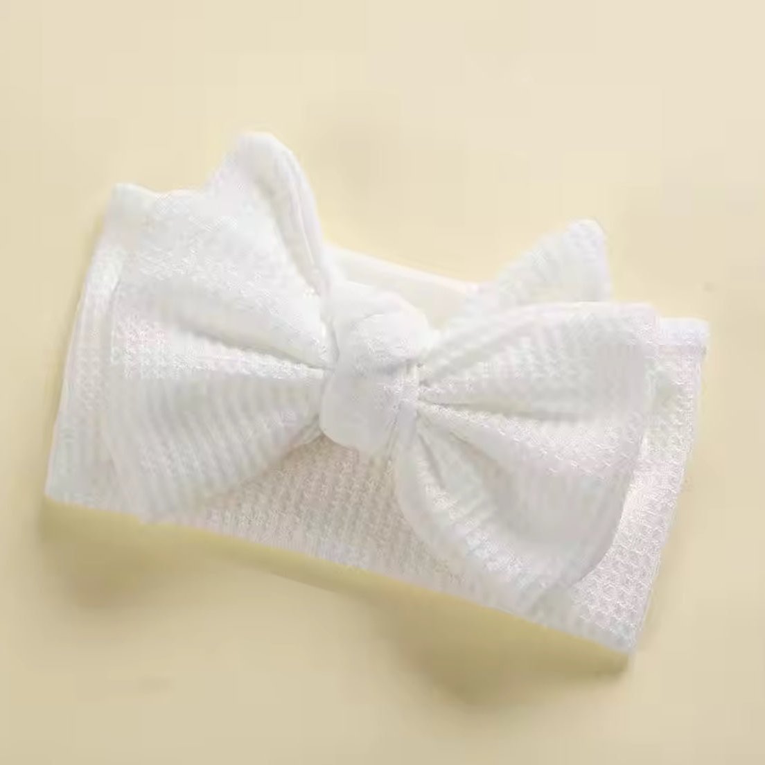 "Christmas" - Waffle Knit Topknots