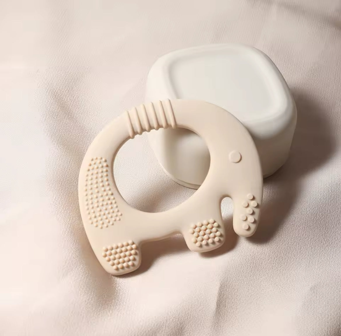 "Silicone Elephant Teethers"