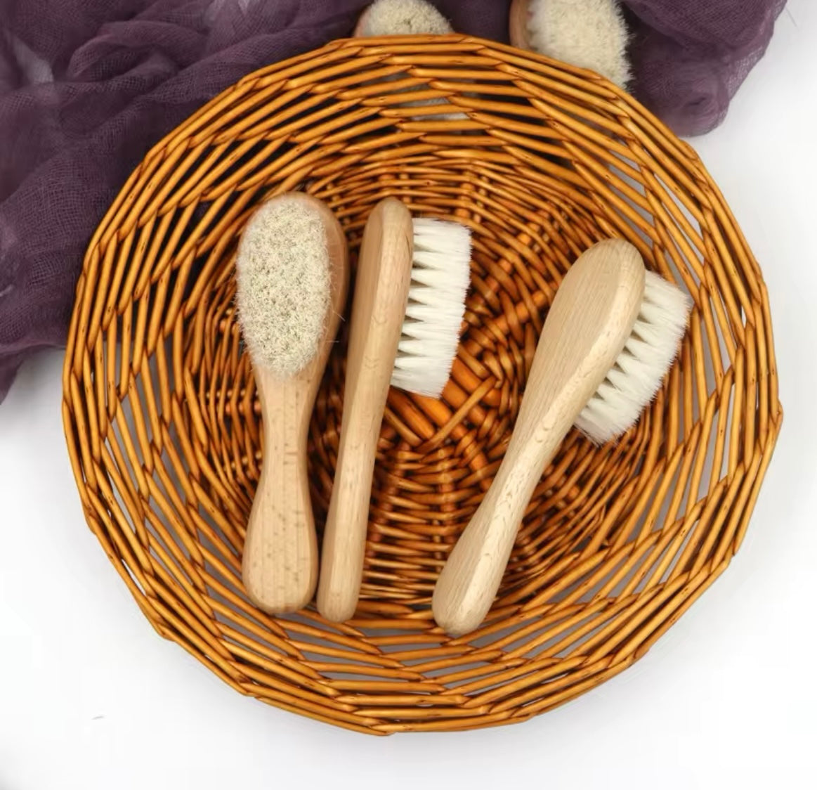 "Little Loves Boutique” - Wooden Baby Brush