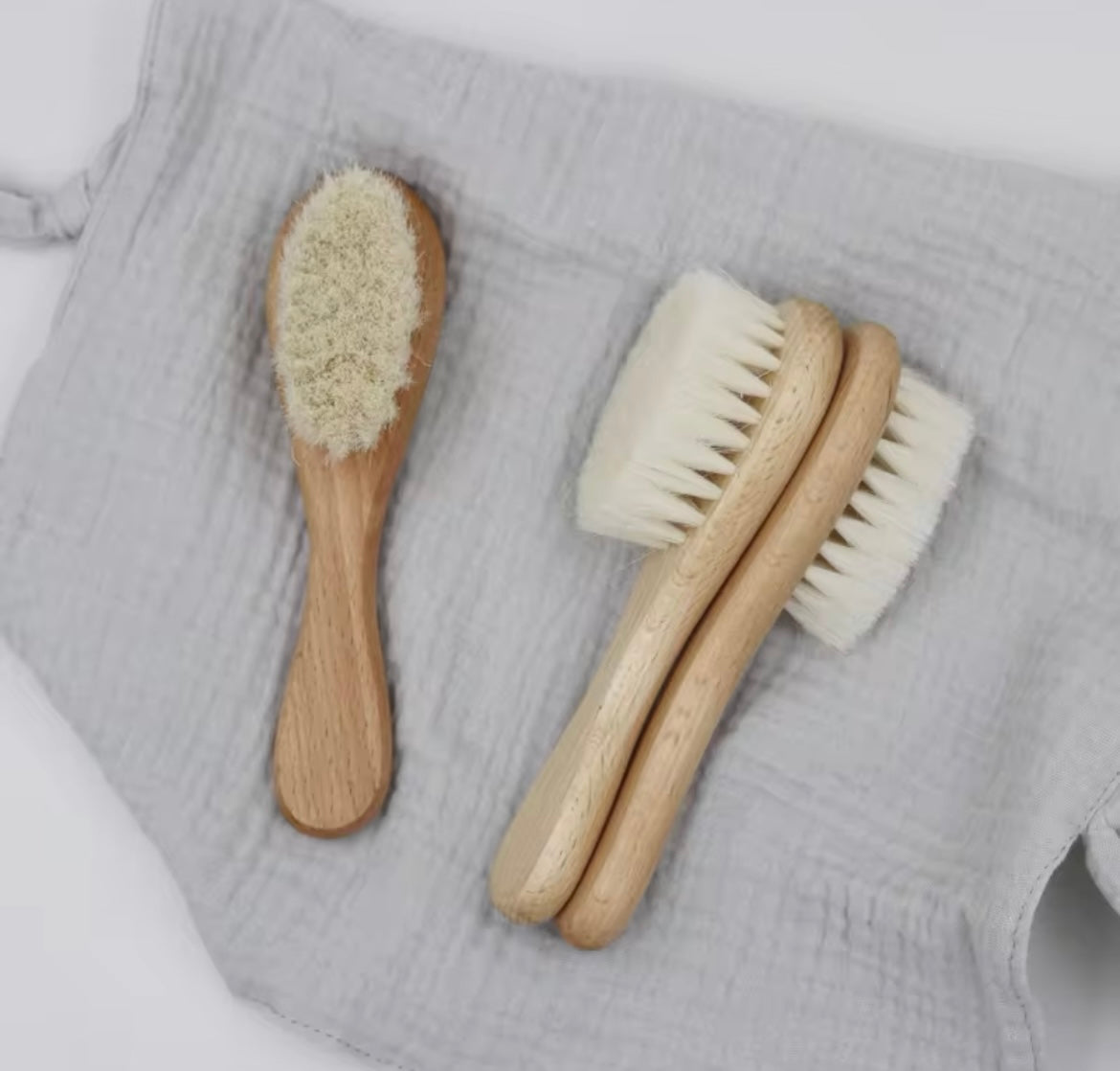 "Little Loves Boutique” - Wooden Baby Brush