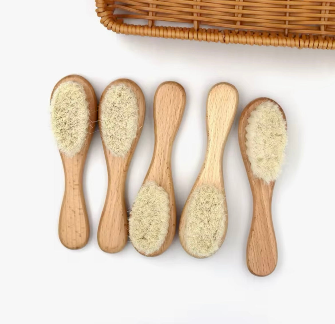 "Little Loves Boutique” - Wooden Baby Brush