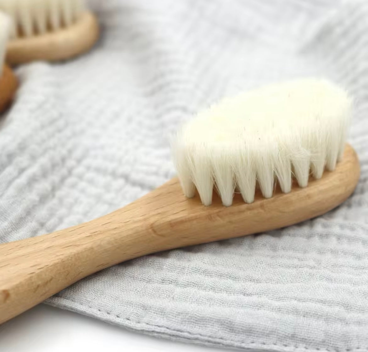 "Little Loves Boutique” - Wooden Baby Brush