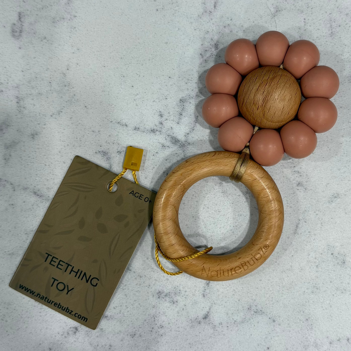 "Nature Bubz" - Bloom Rattle Teether