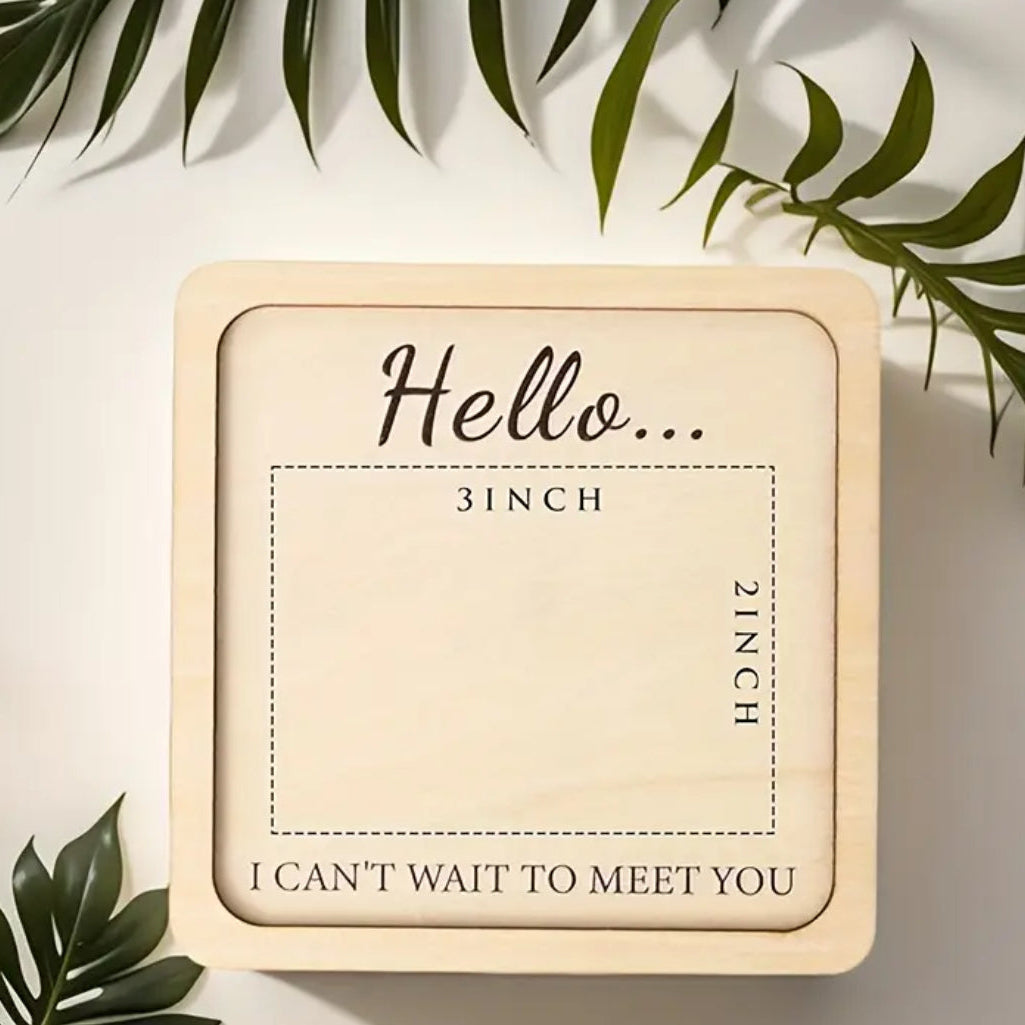 "Keeping A Secret Announcement Plaque"